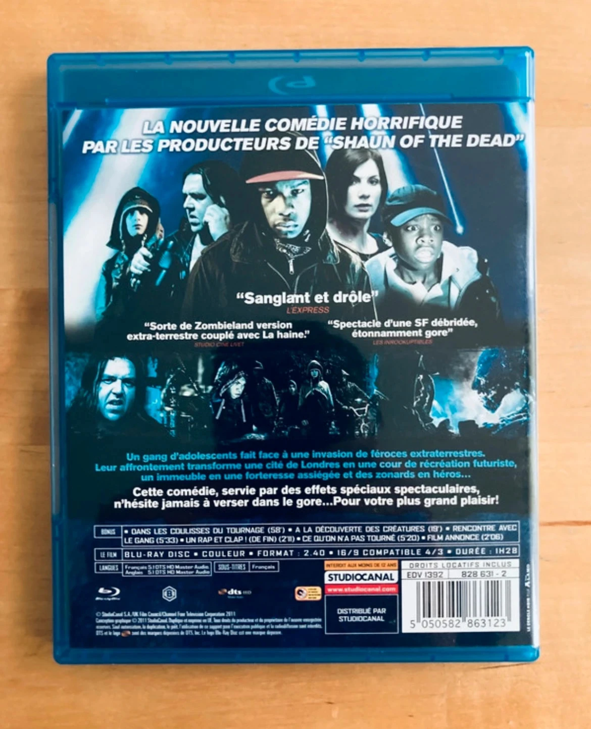 Blu-ray Atacar el Bloque. – photo 3